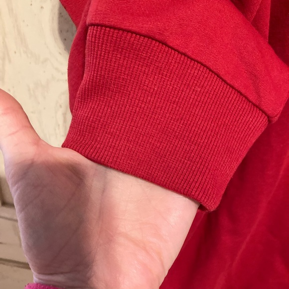 Charlie Paige Red Christmas Top Women’s S/M - New - Don’t Stop Believing - Picture 9 of 11